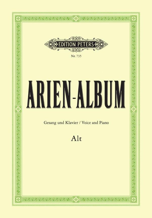 Aria Album for Contralto
